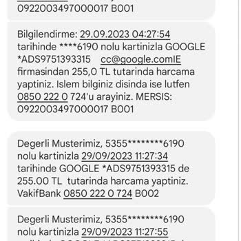 Nüfus ve Vatandaşlık İşleri Karttan Paralarımı Çektiler