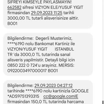 Nüfus ve Vatandaşlık İşleri Karttan Paralarımı Çektiler