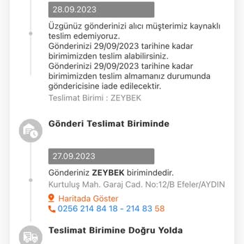 MNG Kargo'nun Teslim Edilmemesi Ve Bilgilendirme Eksikliği
