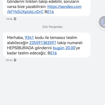 Sendeo Kargonun Teslimat Yapmaması