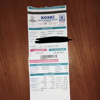 Konya Büyükşehir Belediyesi Çok Yüksek Su Faturası