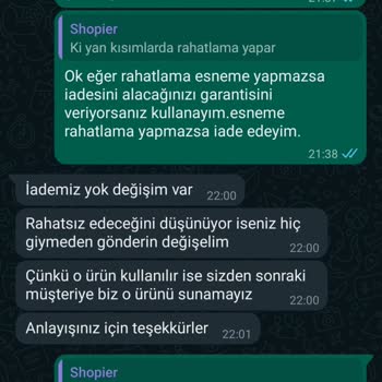 Shopier Ücret İadesi Etmiyor