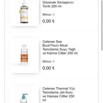 Watsons İptal Olan Sipariş