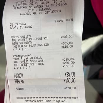 Watsons Çalışanlarının Değişmeyen Tavrı!