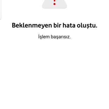 Vodafone Ek İnternet Paketi Vermiyor