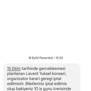 Passo Bilet İade İşlemleri