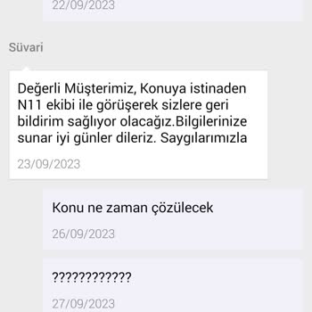 N11 Ve Süvari Satıcısının Mağduriyeti