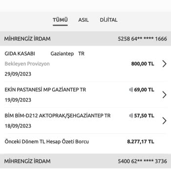 Yapı Kredi Bankası Hesap Özeti Ekstrelerinde Fazla Para Kesiyor