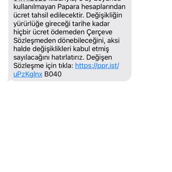 Papara'dan Üye Olmadığım Halde Mesaj Geldi Bu Nasıl Olabilir?