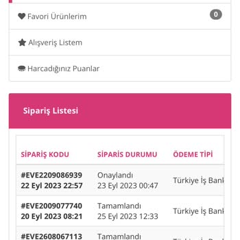 Eve Shop Uygulamasından Bir Daha Alışveriş Yapmayacağım