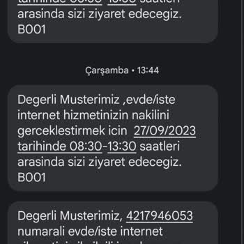 Türk Telekom Ev İnterneti Nakil Felaketi