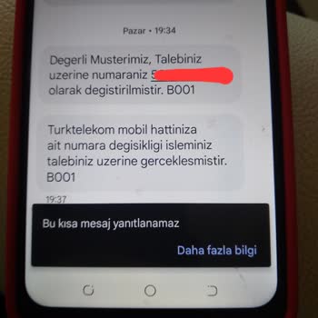 Habersiz Telefon Numarası Değişim Türk Telekom
