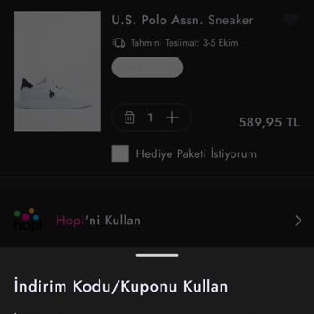 Boyner Uygulaması İndirim Kodu Kullanılmıyor Hatası