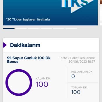 Türk Telekom Sil Süpür GB Vermiyor.