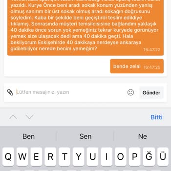 Migros Teslim Edilmeyen Yemek