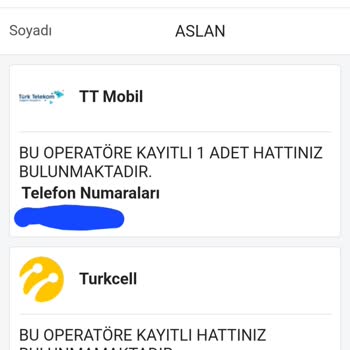 Papara Sim Kart Sorgulama