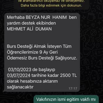 bursveriyoruz.com Burs Başvurusu Adı Altında Şikayet İçime Şüphe Düştü