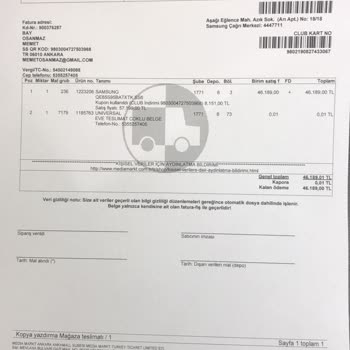 Samsung'un Hediyesi Olan Kahve Makinesi