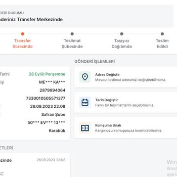 Trendyol Express Parasını Ödediğim Ürünü Göndermiyor