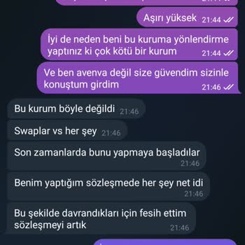 Avenva Markets Forex Göz Yanıltıyor