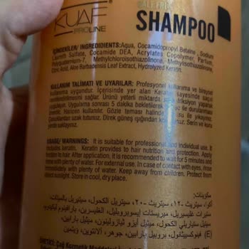 Kuaf Tuzsuz Şampuan Tuzsuz Değil