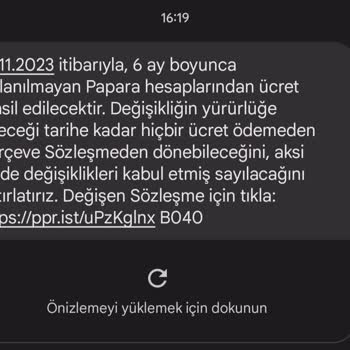 Papara Haksız Ücret Tahsili