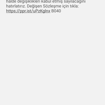 Papara Dan Gelen Mesaj