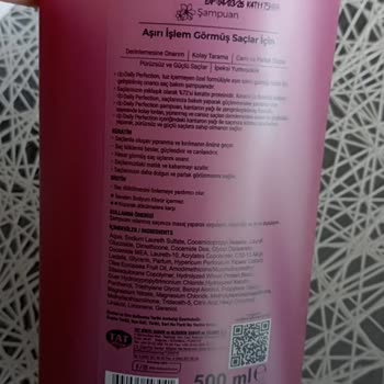 DP Şampuan Daily Perfection Tuzsuz Şampuan Tuzsuz Değil