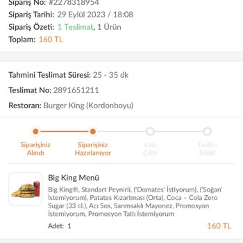Trendyol Yemek Siparişi 1 Saati Geçmesine Rağmen Gelmedi