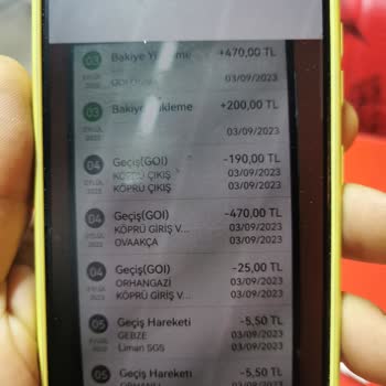HGS Köprü Ücreti Fazla Kesilmiş