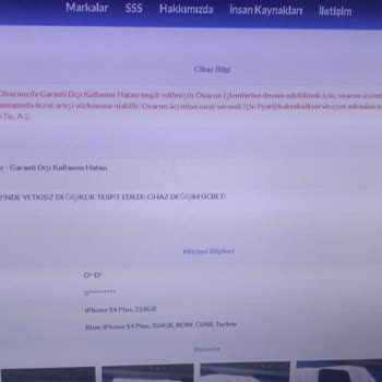 Sıfır Diyerek Ayıplı İ Phone 14 Plus Satan Teknosa Ve Apple