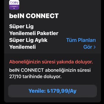 Bein Sports Üyeliği Aldım Ama İzleyemiyorum