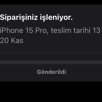 Apple Ön Sipariş Mağduriyeti