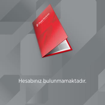 Ziraat Bankası Ziraat Bankkart Hesabınız Bulunmamaktadır