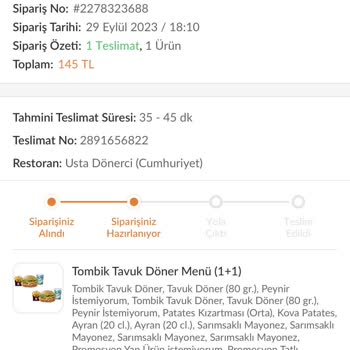 Trendyol Sipariş İptali Yapılmaması
