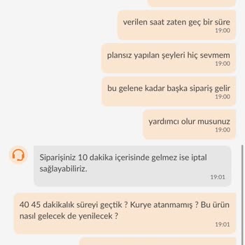 Trendyol Sipariş İptali Yapılmaması