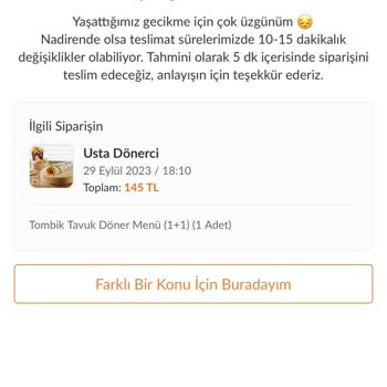 Trendyol Sipariş İptali Yapılmaması
