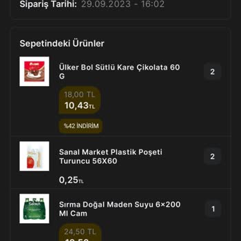 Migros Sanal Market Geç Teslimat