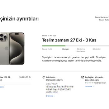 Apple Online Ön Sipariş Tarihi Çok Geç