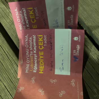 Cinema Pink Hediye Bilet Mağduriyetinin Giderilmesi