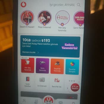 Vodafone Kullanım Haklarımı Kaldırmışlar Fakat Sistemde Aktifmiş