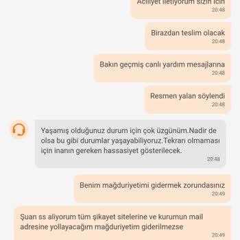 Trendyol Yemek Trendyolgo Sipariş İptal