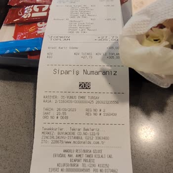 McDonald's Yanlış Servis. Yanlış Tavır.