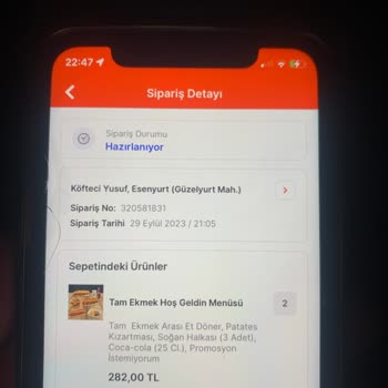 Migros Yemek Canlı Destek Sorunu