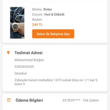 Trendyol Hesabımdan Yetkisiz Alışveriş Yapıldı