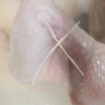 BİM İyi Temizlenmemiş Beyaz Et Üstünde Tuhaf Renkler