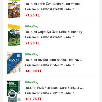 Kitap Seç Sipariş Verdiğim Kitaplar Gelmedi
