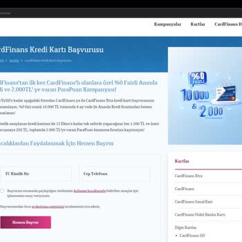 QNB Finansbank Kampanya'ya Katılım Sağlayamıyorum