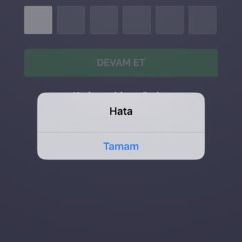 Armut Hata Kodu Veriyor