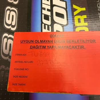 Skechers Markalı Ayakkabının Sorumsuzluğu